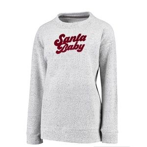 Gray 'Santa Baby' Sweatshirt